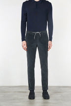 Milano Jogger Herren-Chinohose aus Samt, 500 Linien extra slim fit
