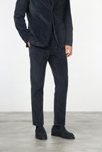 Milano Jogger pantalone chino uomo in velluto 500 righe extra slim fit
