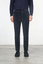 Milano Jogger pantalone chino uomo in velluto 500 righe extra slim fit