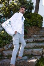 Chile Jogger pantalon cargo homme en laine travel Extra Slim Fit