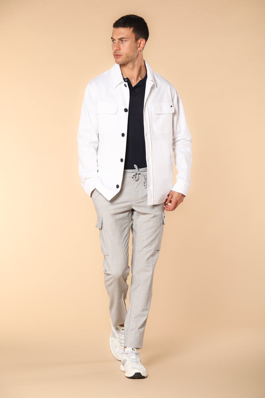 Chile Jogger pantalon cargo homme en laine travel Extra Slim Fit