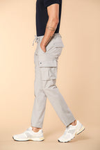 Chile Jogger pantalon cargo homme en laine travel Extra Slim Fit