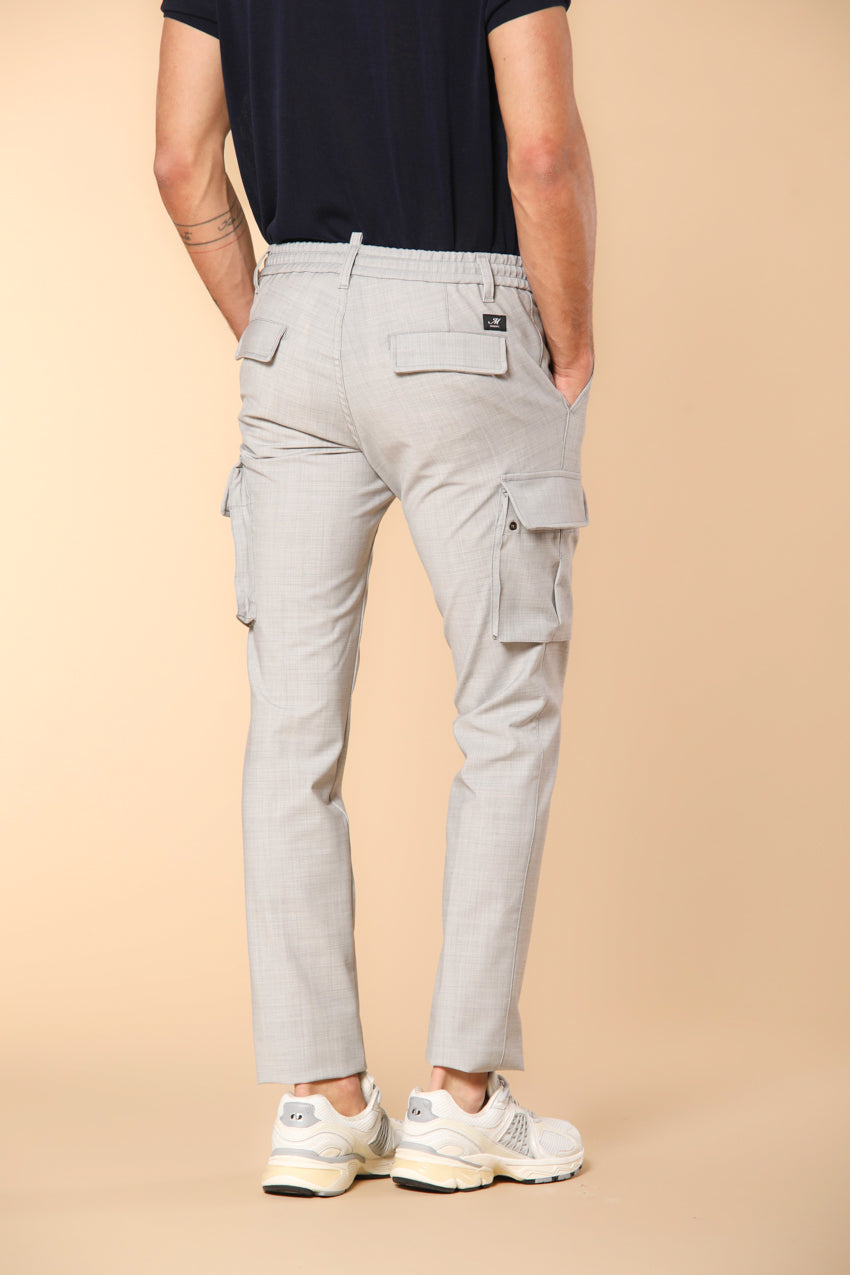 Chile Jogger pantalon cargo homme en laine travel Extra Slim Fit