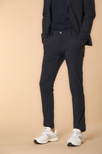 Milano Dynamic pantalon chino jogger homme en jersey supertechnique Extra Slim fit