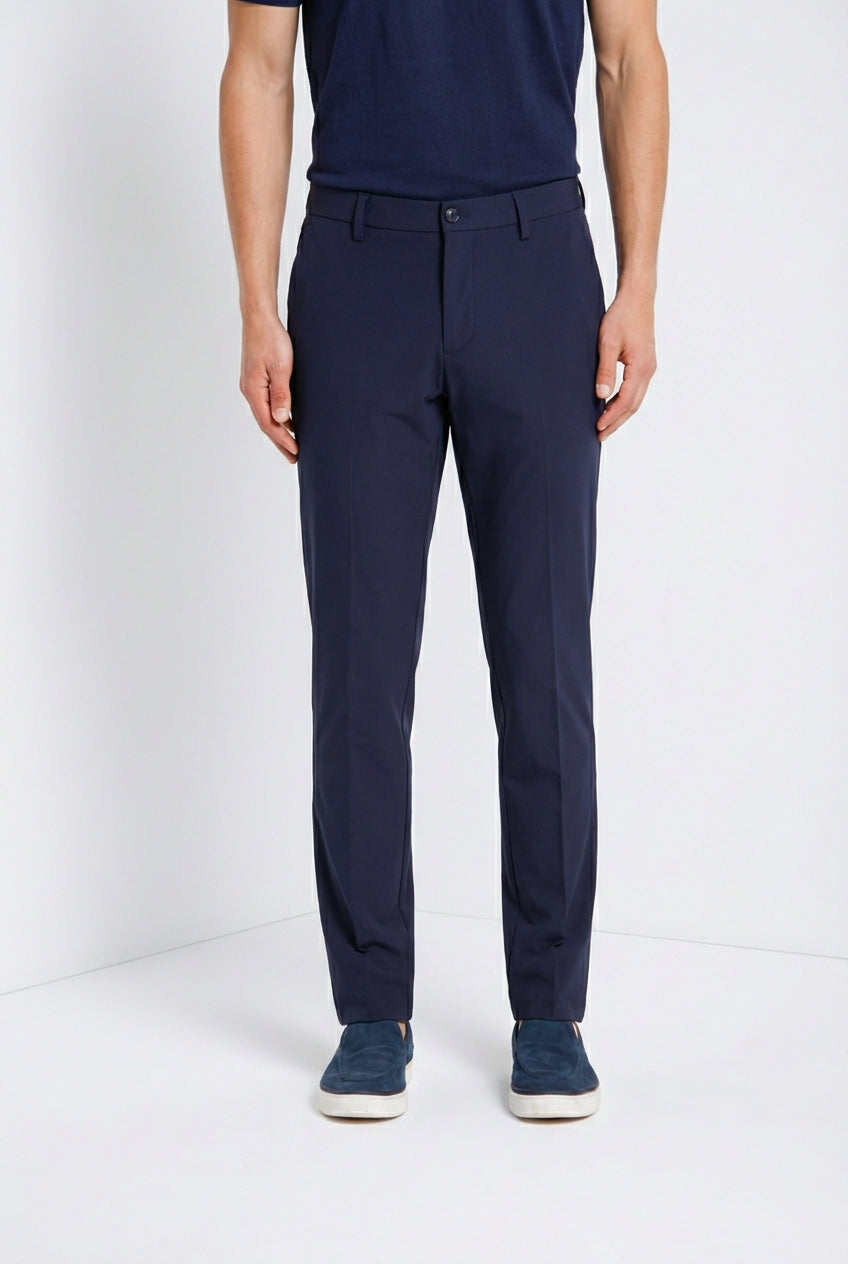 Milano Dynamic pantalon chino jogger homme en jersey super technique extra slim fit