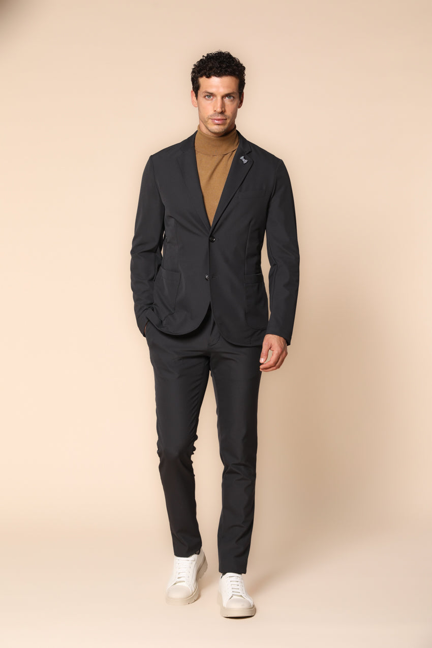 Foto 5 Milano Jogger pantalone chino uomo in jersey tecnico extra slim fit