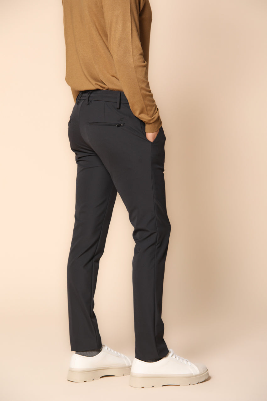 Milano Jogger pantalone chino uomo in jersey tecnico extra slim