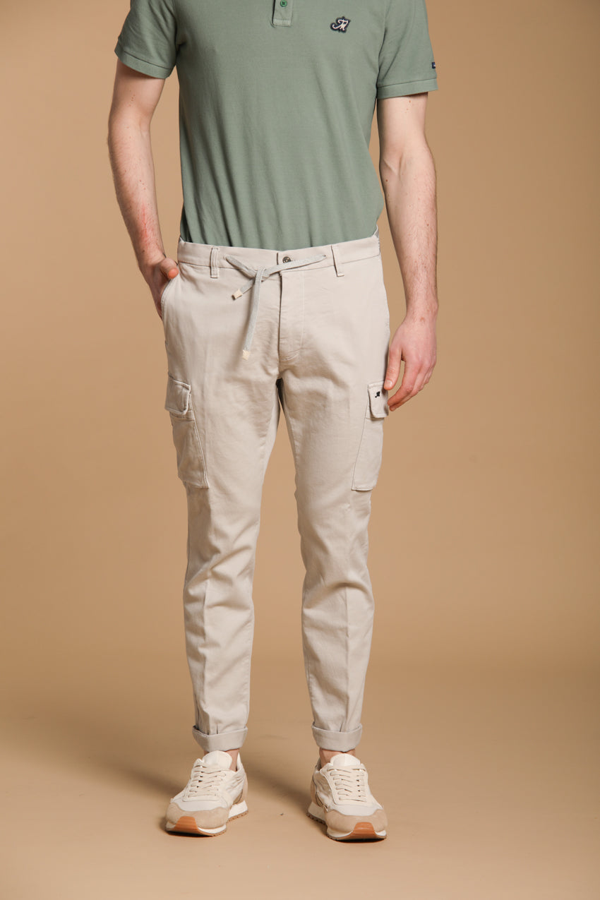 Chile Golf pantalon cargo jogger homme en jersey stretch Carrot Fit