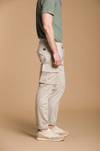 Chile Golf pantalon cargo jogger homme en jersey stretch Carrot Fit