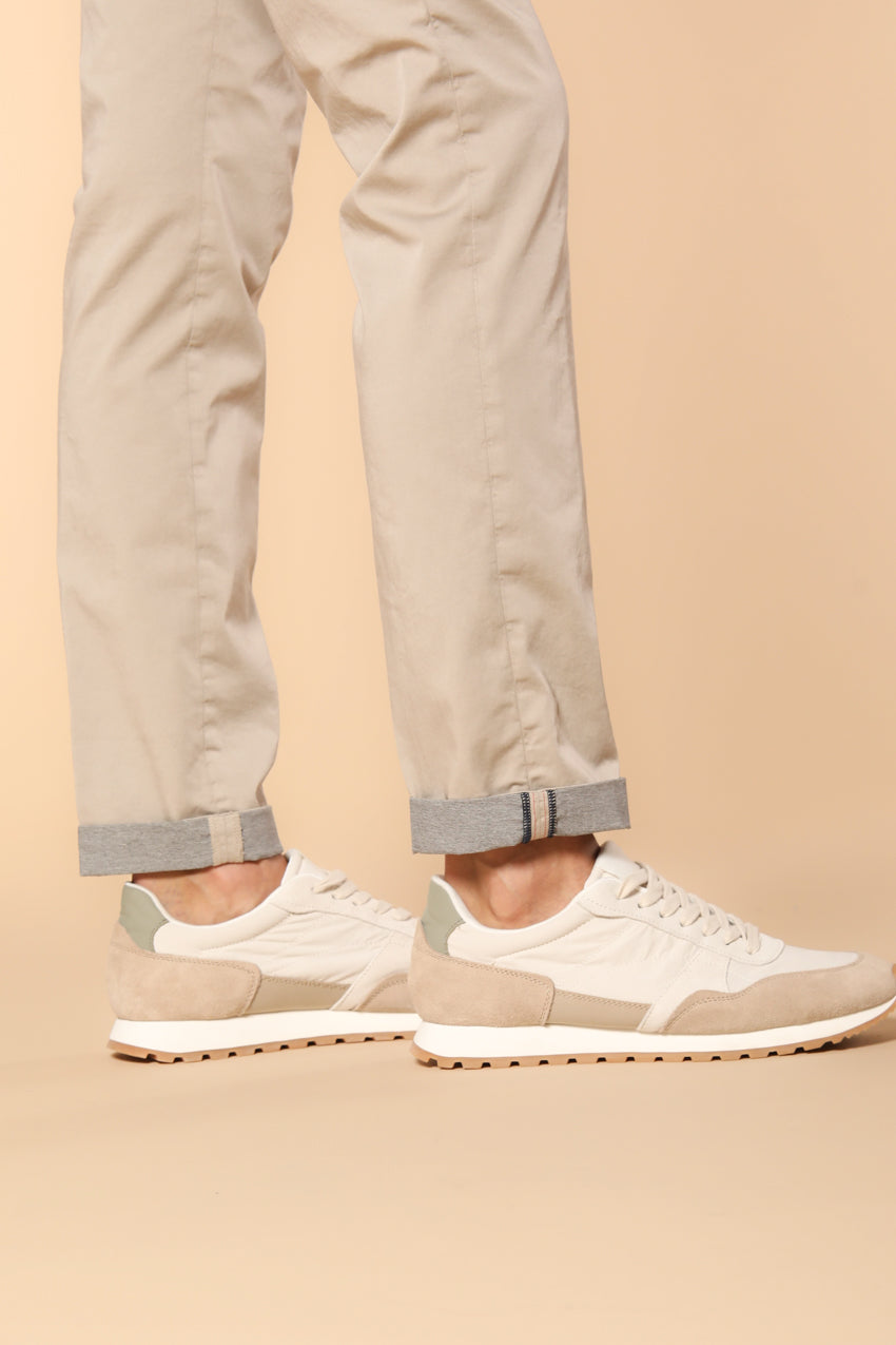 Torino pantalon chino homme en satin technique travel stretch Slim Fit