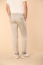 Torino pantalon chino homme en satin technique travel stretch Slim Fit