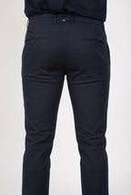 Torino Travel men's chino pants in technical travel stretch satin slim fit