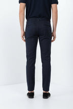 Torino Travel men's chino pants in technical travel stretch satin slim fit