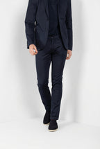Torino Travel men's chino pants in technical travel stretch satin slim fit