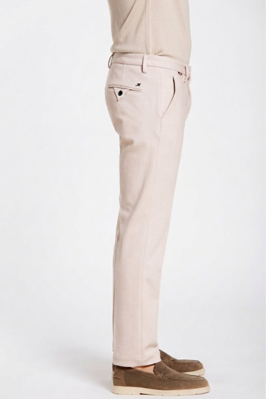 Torino Jog men's chino jogger pants in stretch piqué jersey slim fit