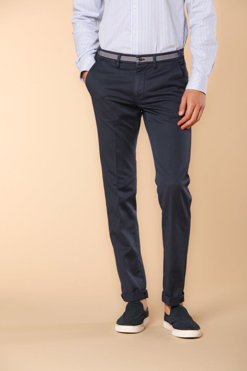 Torino Golf pantalon chino homme en jersey stretch Slim Fit