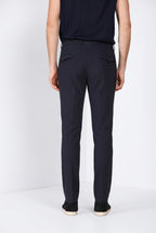 Torino 1 Pinces Dynamic men's chino jogger pants in super technical jersey slim fit