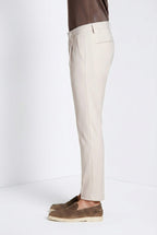 Torino 1 Pinces Dynamic men's chino jogger pants in super technical jersey slim fit