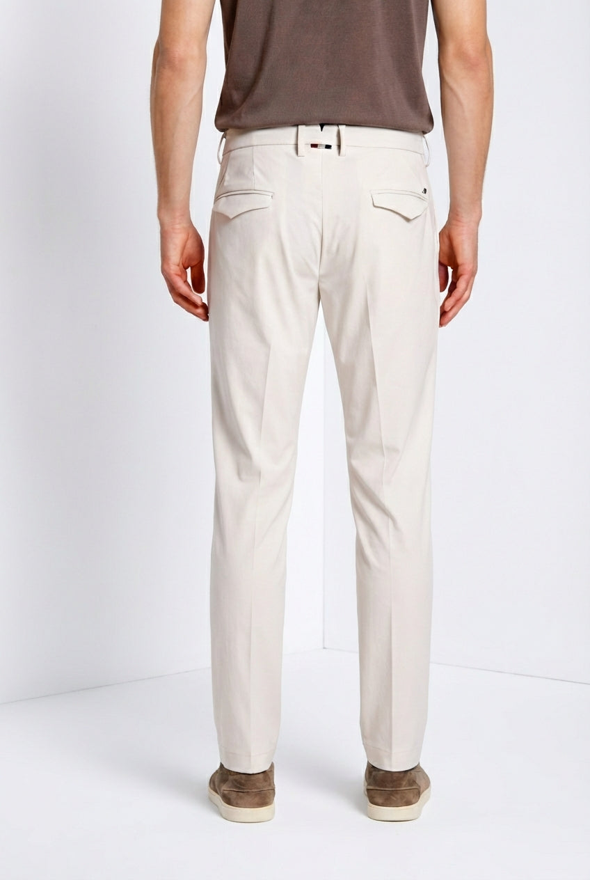 Torino 1 Pinces Dynamic Hose Chino Jogger Herren aus super technischem Jersey slim fit