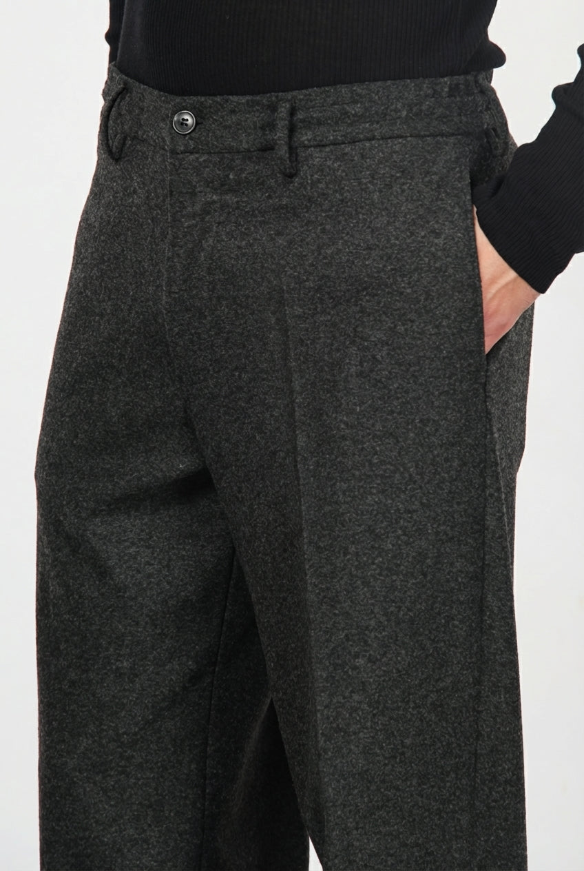 Chelsea Chinohose für Herren aus Flanell-Jersey mit relaxed fit
