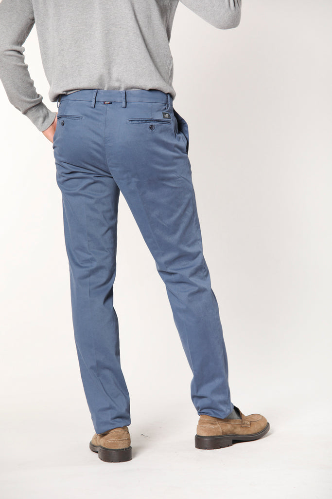 New York Pantalon chino homme en coton modal coupe regular ①
