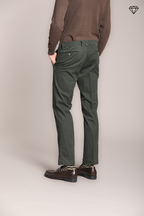 New York pantalon chino homme en gabardine stretch regular fit ①