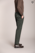 New York pantalon chino homme en gabardine stretch regular fit ①