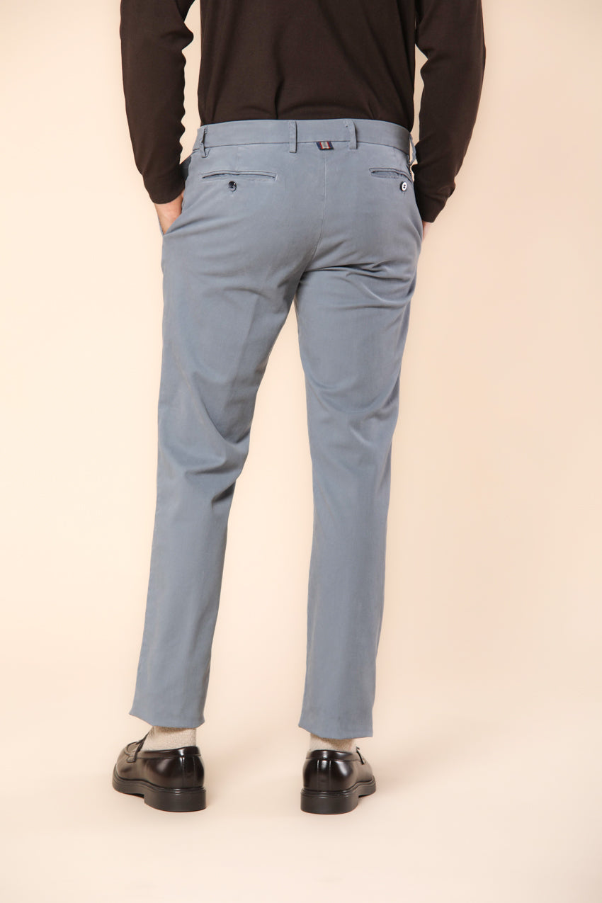 New York pantalon chino homme en gabardine stretch coupe régulière  ①