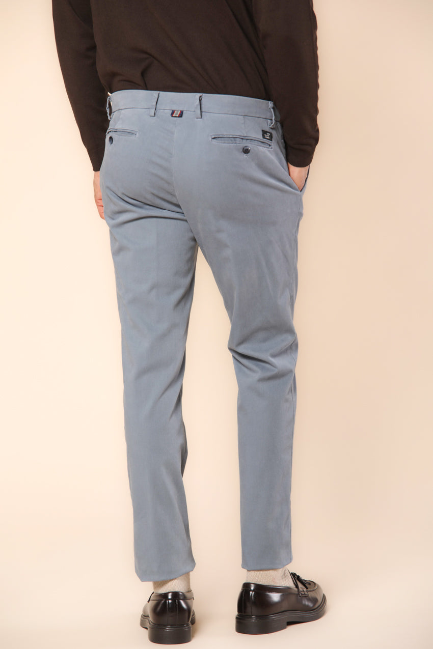 New York pantalon chino homme en gabardine stretch coupe régulière  ①