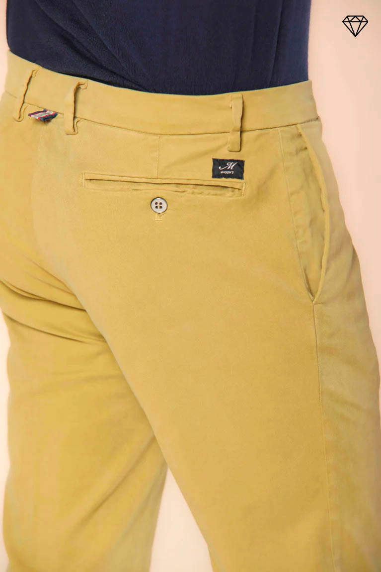 New York Herren Chino Hose aus Gabardine Stretch regular Fit  ①.