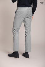 Foto 4 New York pantalone chino uomo in gabardina stretch regular fit ①