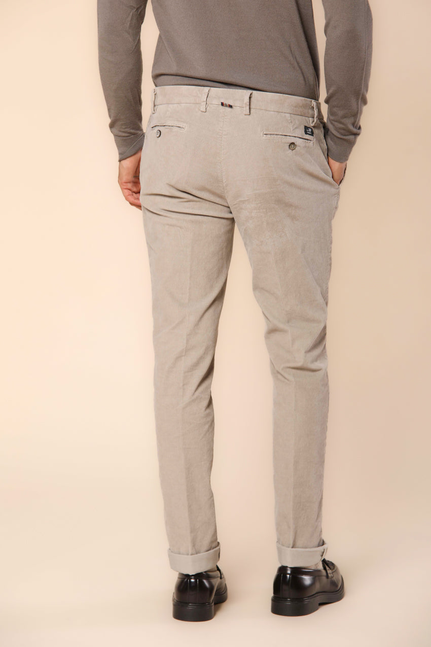 New York Herren Chino-Hose aus Samt 1000 Streifen Regular Fit