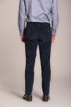 Foto 4 New York Time 1 Pinces pantalone chino uomo in velluto 500 righe regular fit