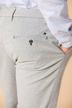 New York Sartoriale pantalon chino homme en coton cover teint en fil coupe Regular 