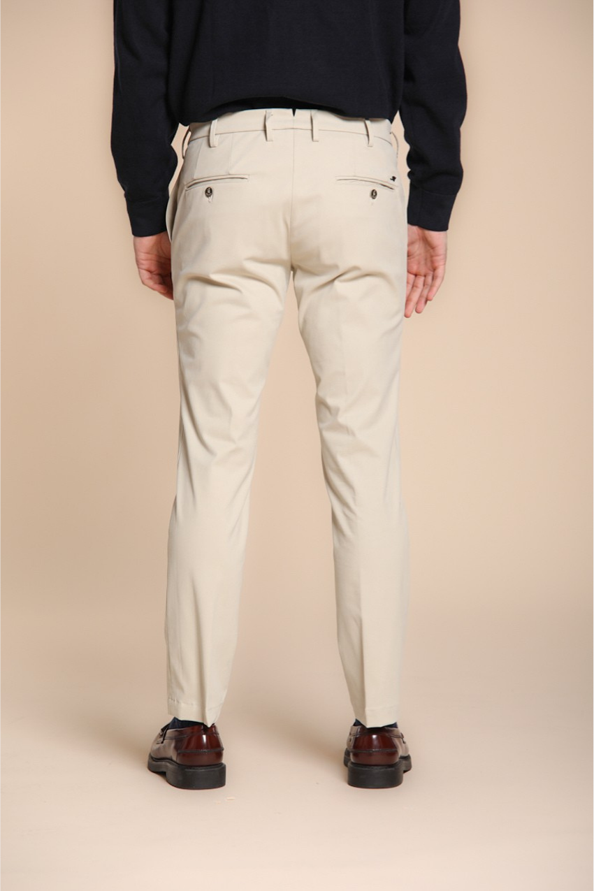 New York men's chino pants in piece-dyed gabardine regular fit