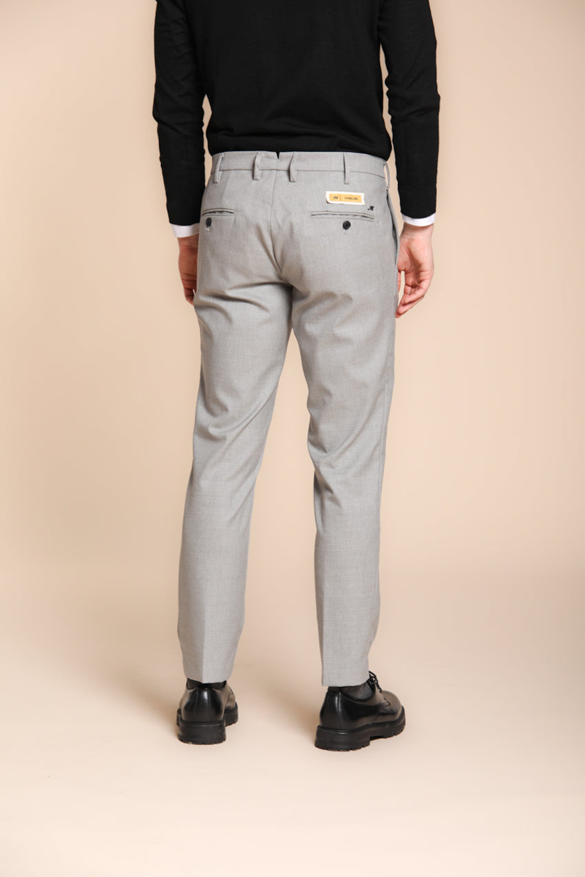 Foto 5 New York pantalone chino uomo in cotone lana regular fit