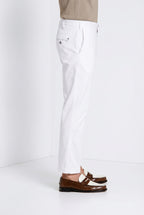 New York pantalon chino homme en gabardine stretch regular fit ①