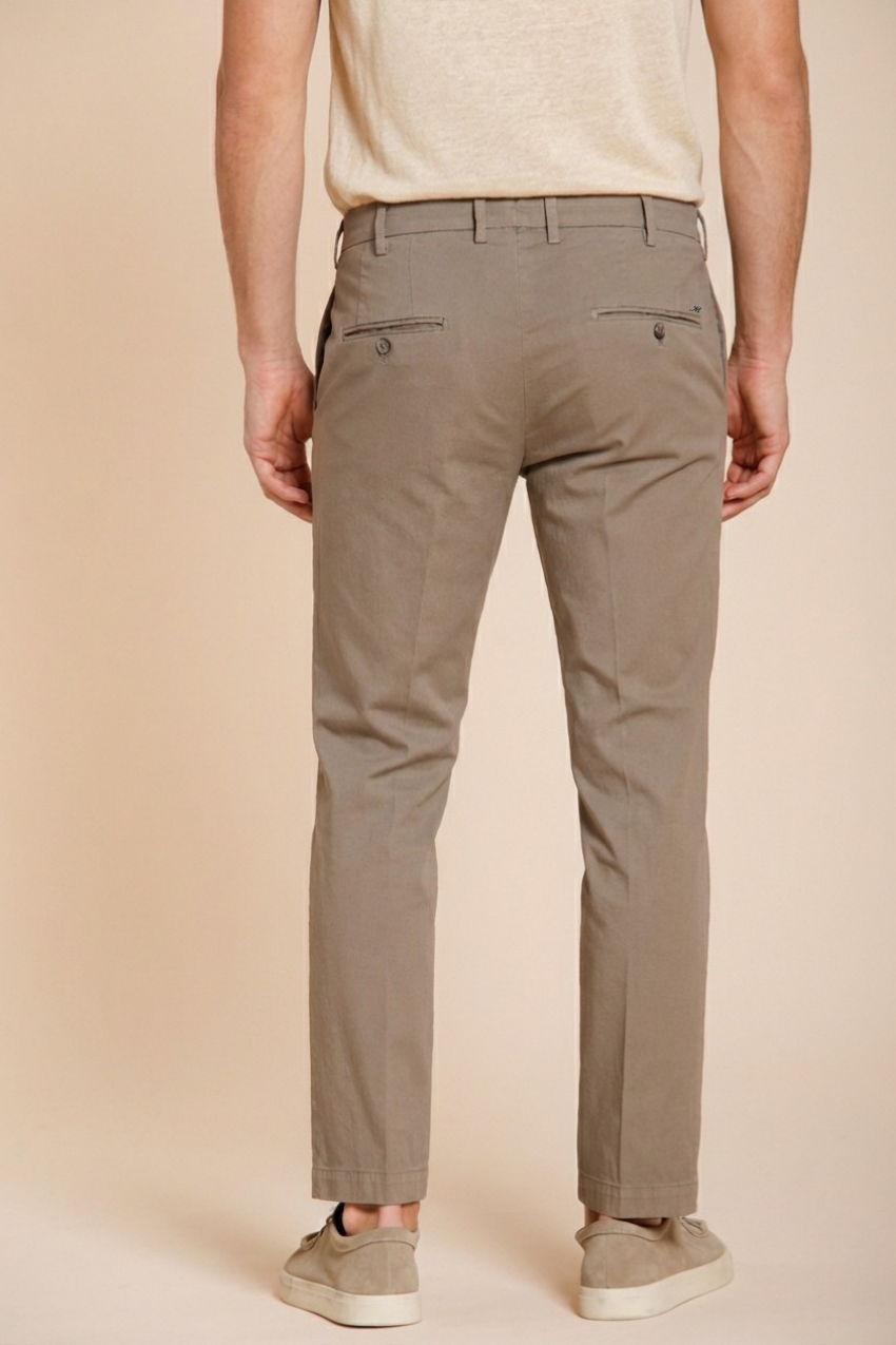 New York pantalon chino homme en gabardine stretch regular fit ①