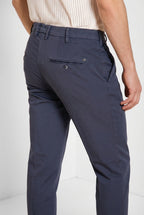 New York pantalon chino homme en gabardine stretch regular fit ①