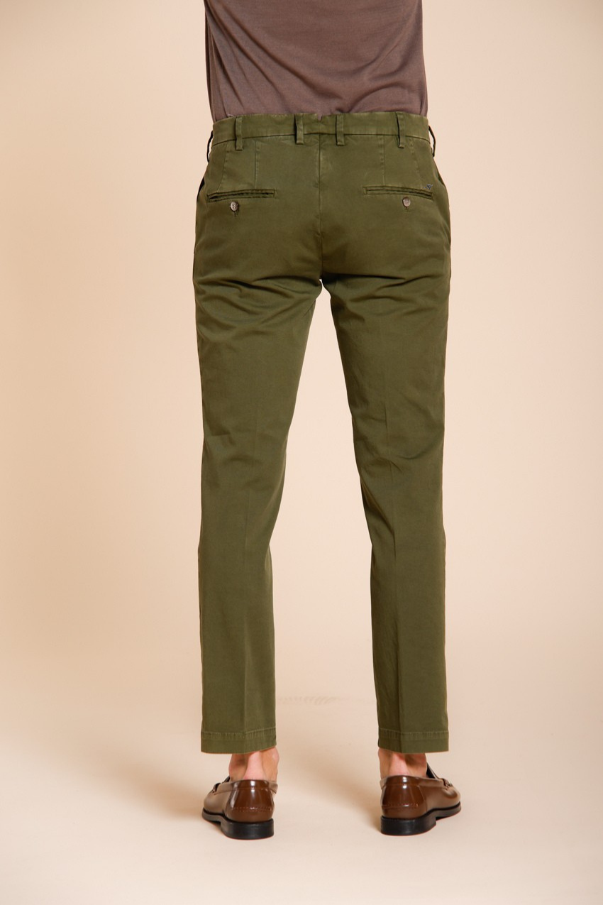 New York men's chino pants in stretch gabardine regular fit ①
