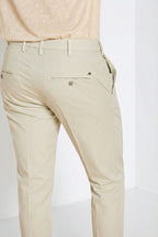 New York men's chino pants in stretch gabardine regular fit ①