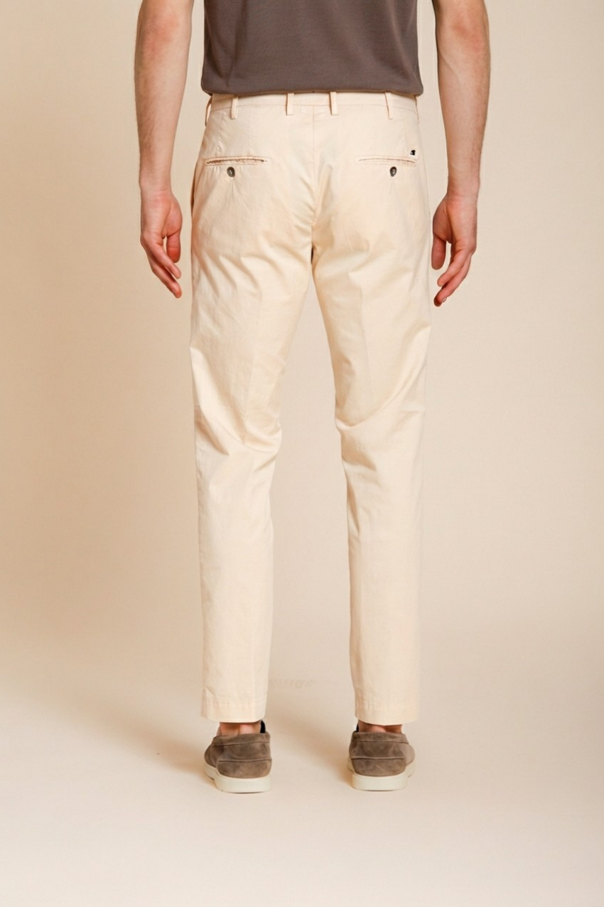 New York men's chino pants in stretch gabardine regular fit ①