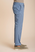 New York pantalon chino homme en gabardine stretch regular fit ①