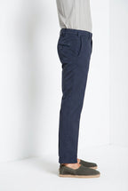 New York pantalon chino homme en gabardine stretch regular fit ①