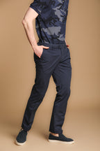 New York Sartoriale pantalone chino uomo sartoriale in cotone pima regular fit