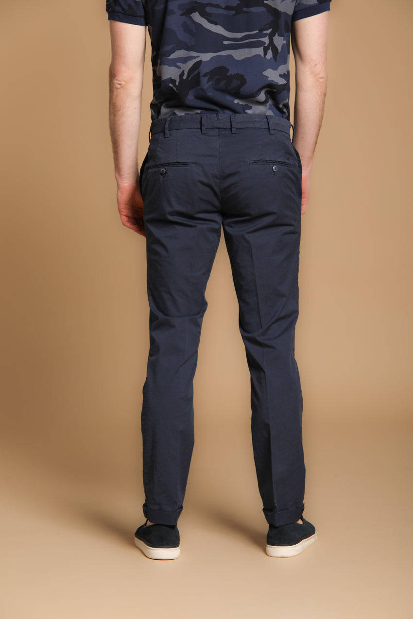 New York Sartoriale pantalone chino uomo sartoriale in cotone pima regular fit