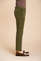 New York pantalon chino homme en gabardine stretch regular fit ①
