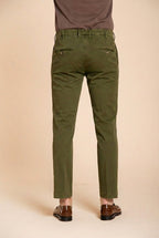 New York pantalon chino homme en gabardine stretch regular fit ①