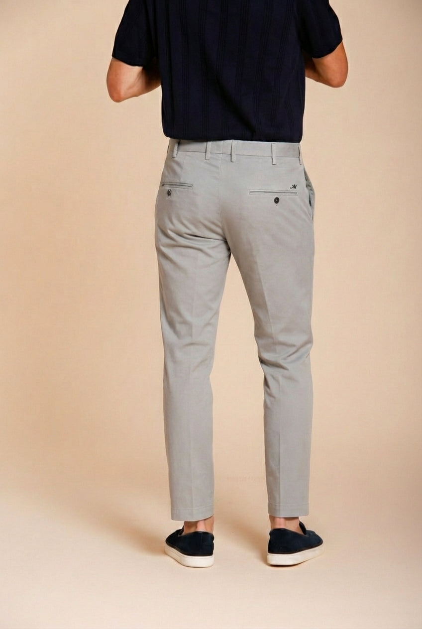 New York pantalon chino homme en gabardine stretch regular fit ①