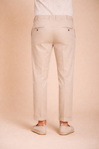 New York pantalon chino homme en gabardine stretch regular fit ①